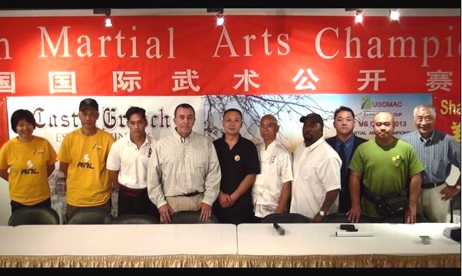 格里堡杯美国国际武术公开赛新闻发布会_久